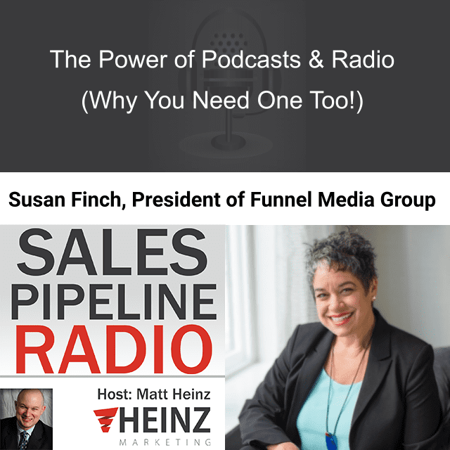 Sales Pipeline Radio, Episode 237: Q & A with Susan Finch @susanfinchweb