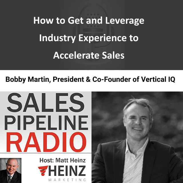Sales Pipeline Radio, Episode 246: Q & A with Bobby Martin @bobbyhsp