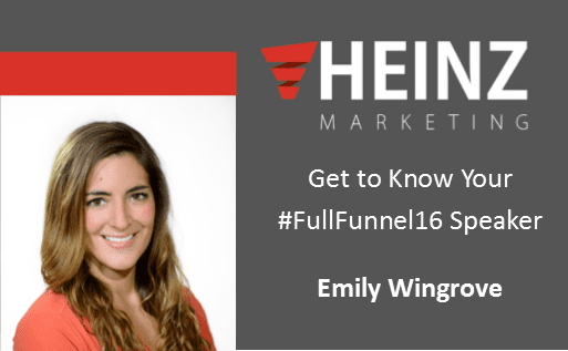 Get to Know Your #FullFunnel16 Speaker: Emily Wingrove – Social123