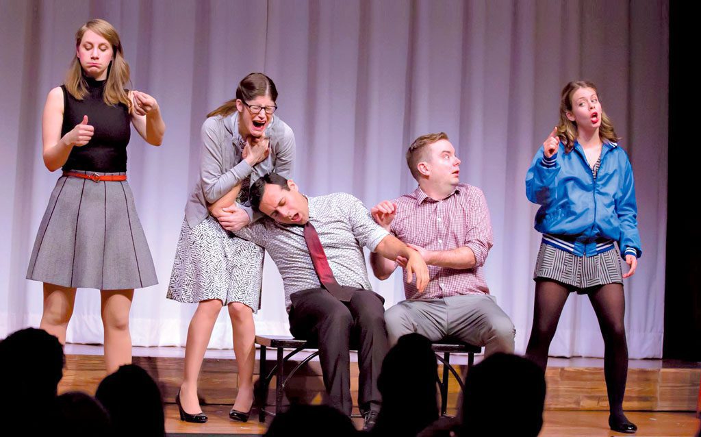Five business (and life) lessons learned from improv