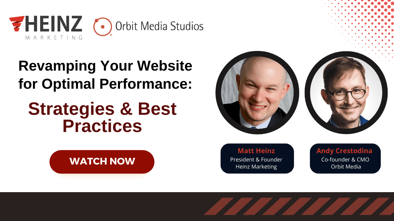[WEBINAR] Revamping Your Website for Optimal Performance: Strategies and Best Practices