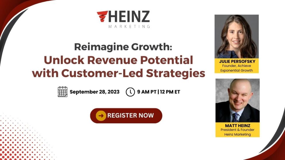 Reimagine Growth: Unlock Revenue Potential with Customer-Led Strategies