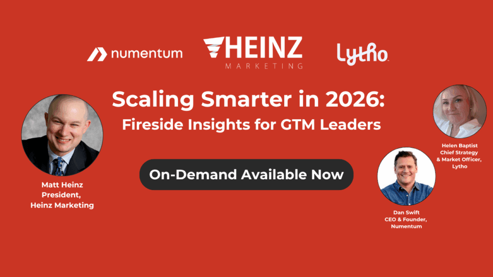 [On-Demand Webinar] Scaling Smarter in 2026: Fireside Insights for GTM Leaders