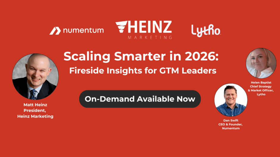 [On-Demand Webinar] Scaling Smarter in 2026: Fireside Insights for GTM Leaders