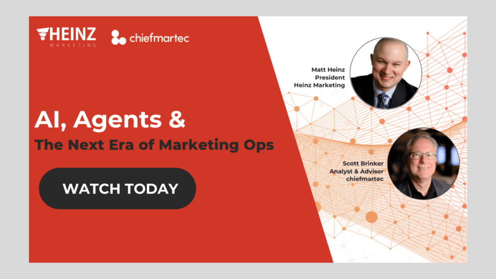 [On-Demand Webinar] “AI, Agents & The Next Era of Marketing Ops”
