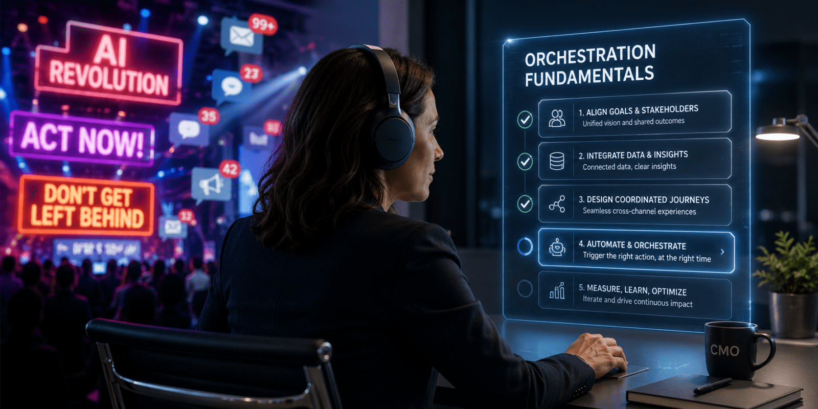 Agentic AI in B2B Marketing: Everyone’s Selling You Urgency. Here’s the Math They’re Skipping