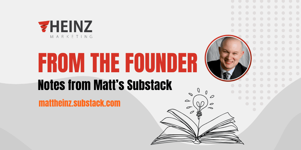 Matt Heinz on Substack